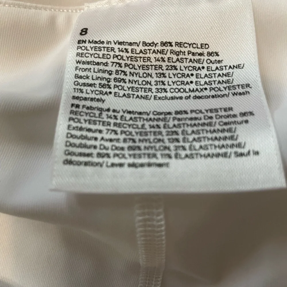 #087, Lululemon Asymmetrical pleated tennis skirt, NWOT, size 8